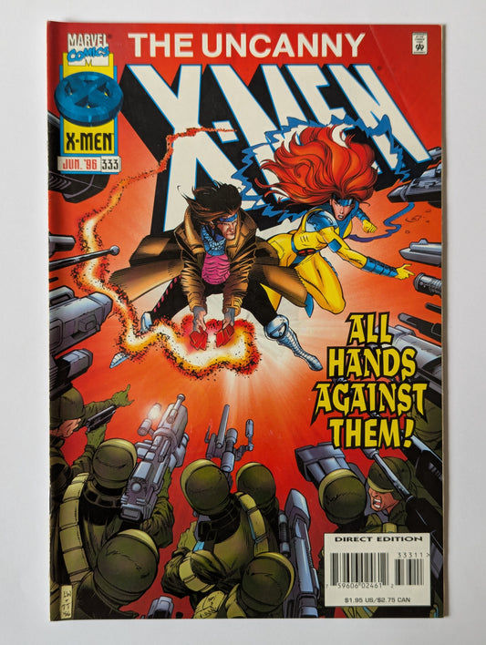 Uncanny X-Men #333 Marvel Comics