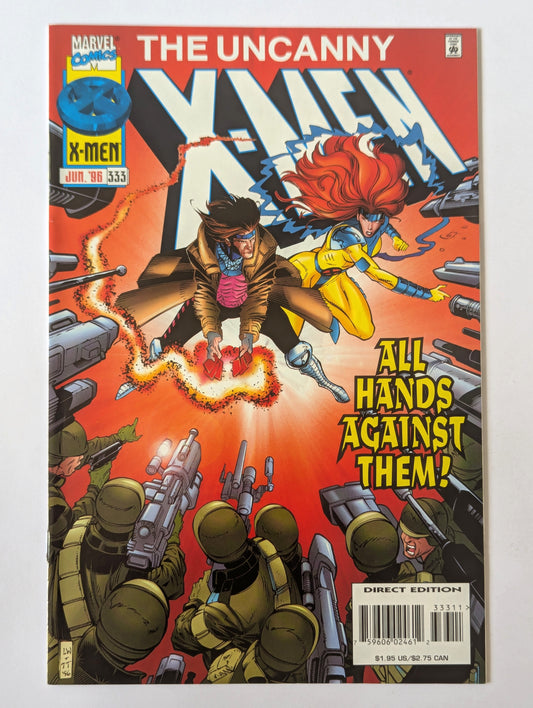 Uncanny X-Men #333 Marvel Comic Book