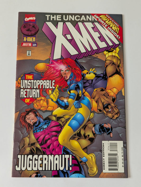 Uncanny X-Men #334 Marvel Comic Book