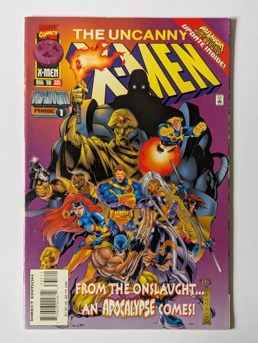 Uncanny X-Men #335 Marvel Comics