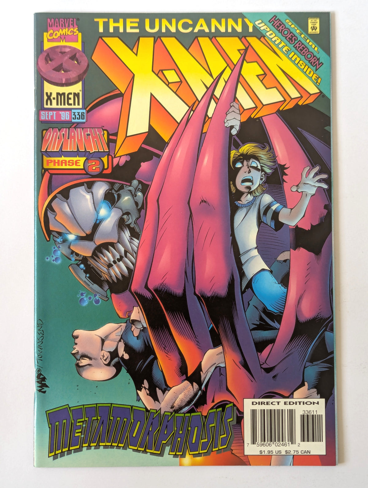 Uncanny X-Men #336 Marvel Comic Book