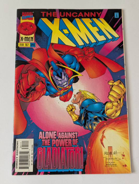 Uncanny X-Men #341 Marvel Comic Book