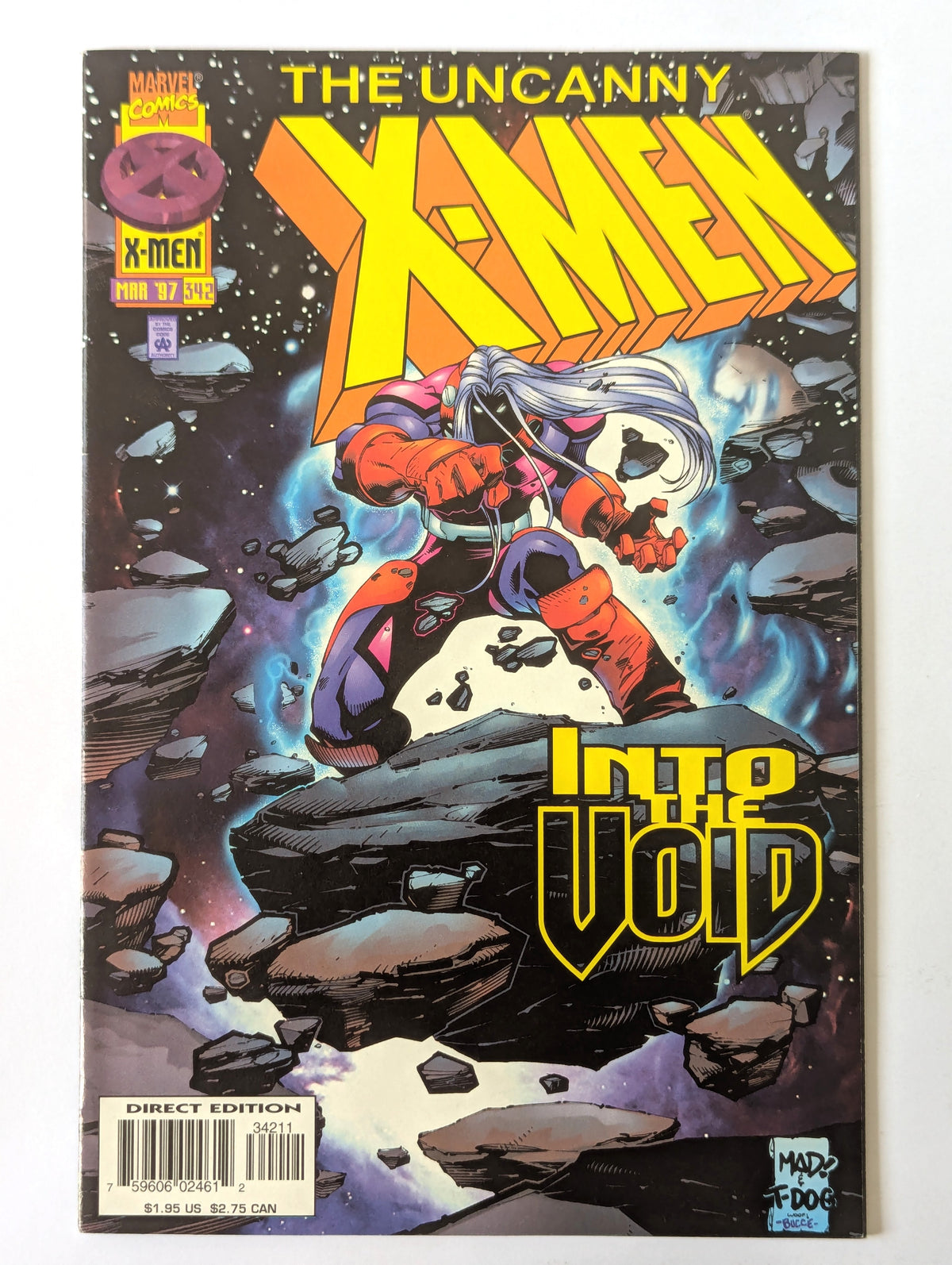 Uncanny X-Men #342 Marvel Comic Book