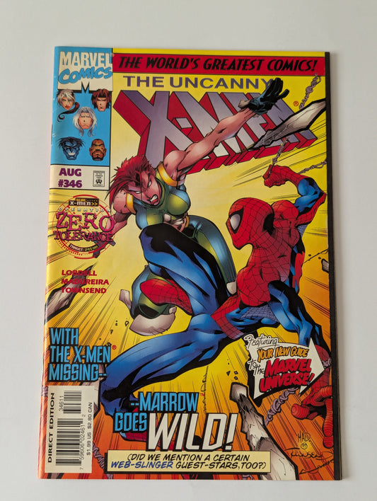 Uncanny X-Men #346 Marvel Comic Book
