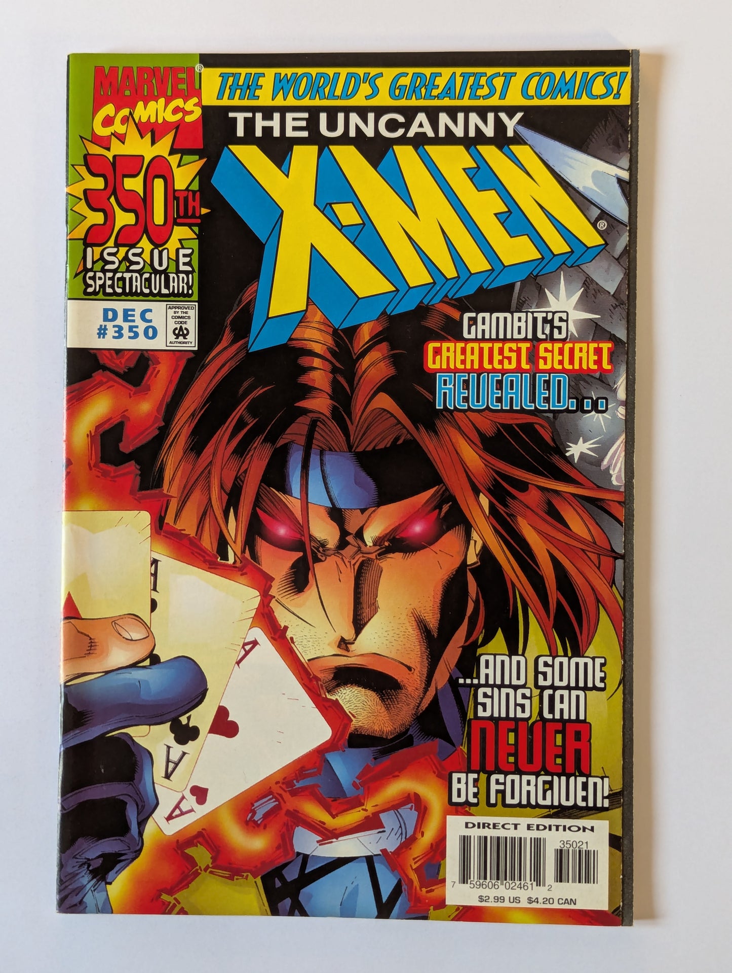 Uncanny X-Men #350 Marvel Comic Book