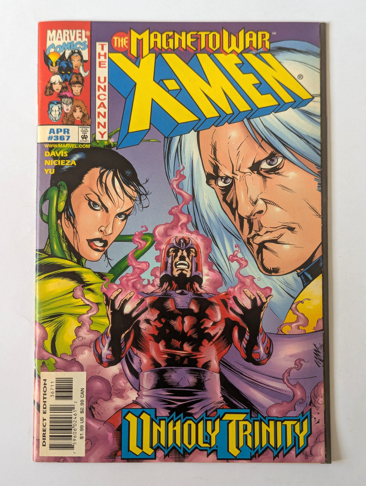 Uncanny X-Men #367 Marvel Comic Book