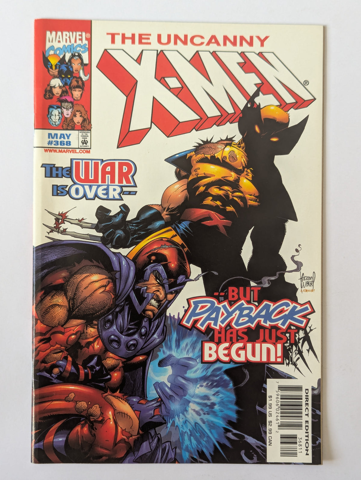 Uncanny X-Men #368 Marvel Comic Book