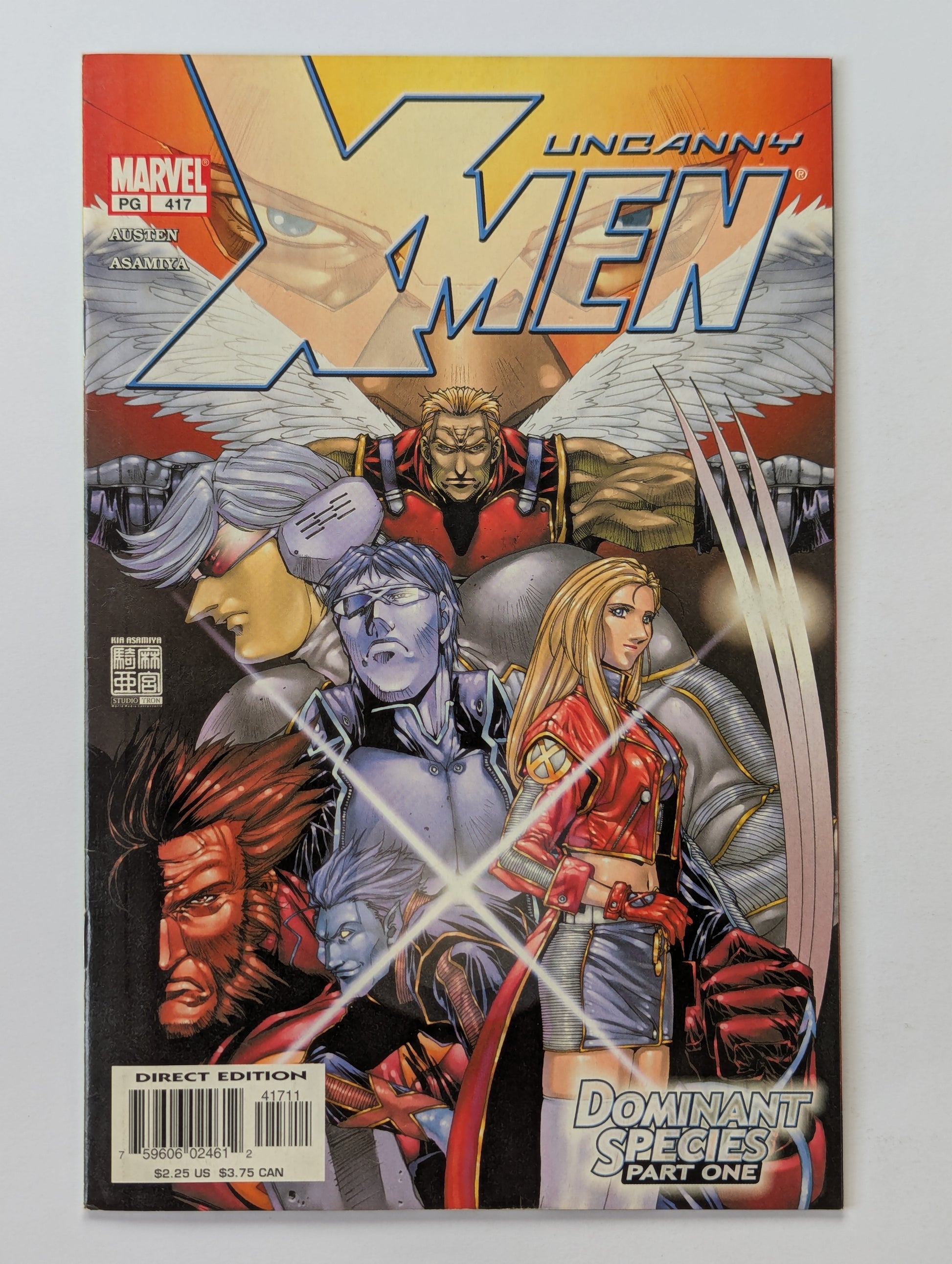 Uncanny X-Men #417 Marvel Comic Book