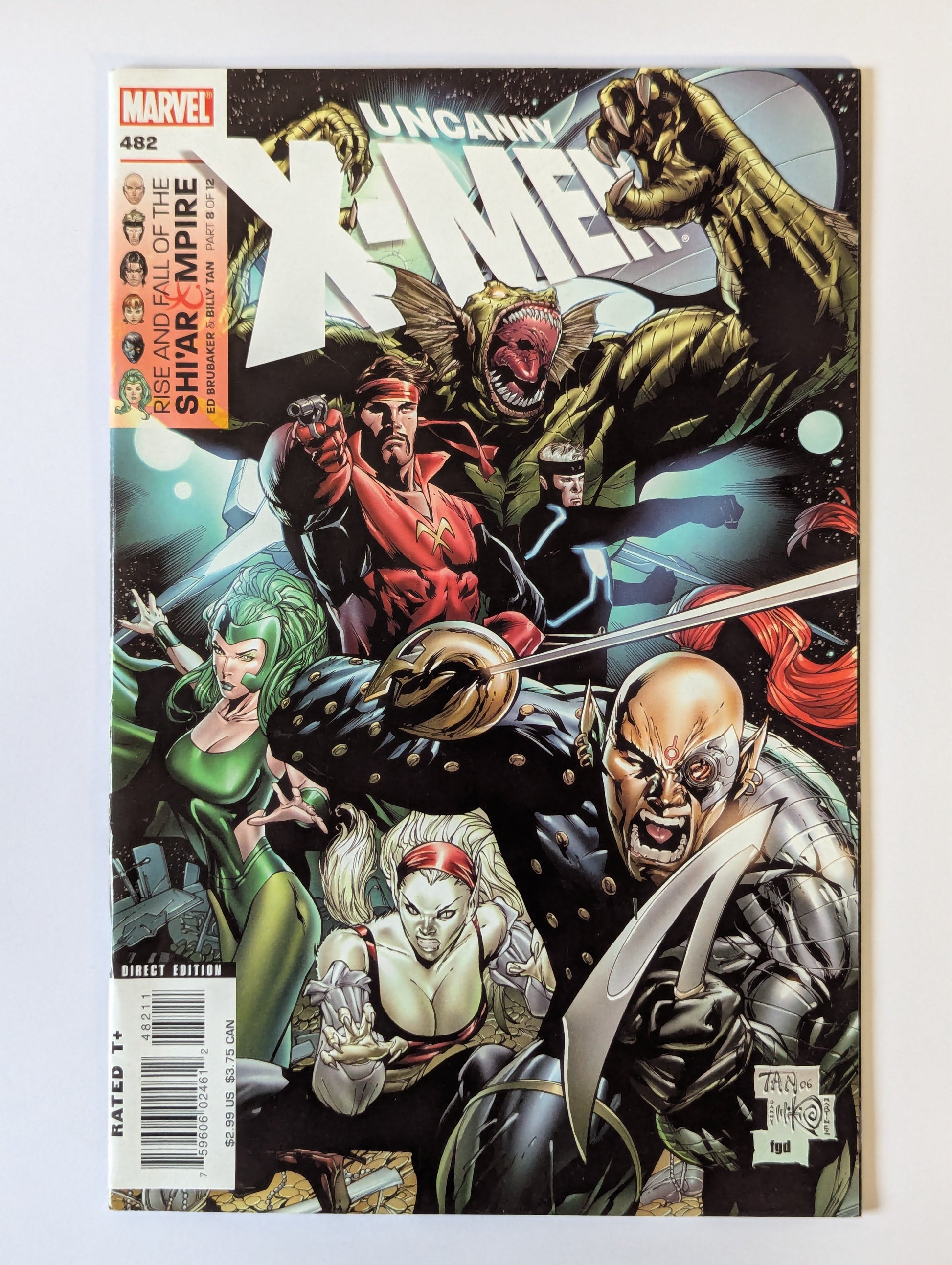 Uncanny X-Men #482 Marvel Comic Book