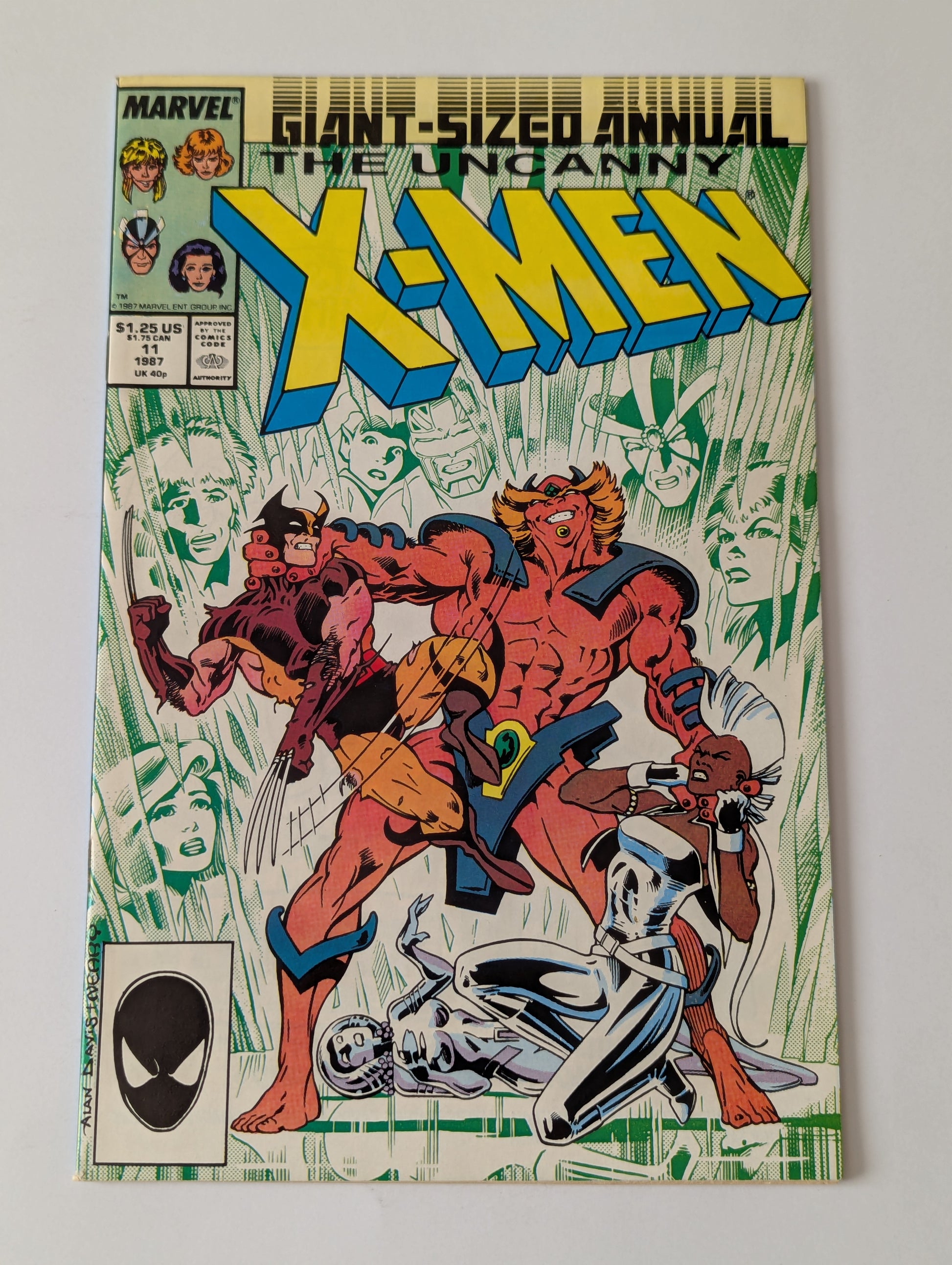 Uncanny X-Men Annual #11 Marvel Comic Book