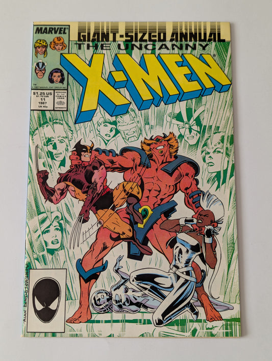 Uncanny X-Men Annual #11 Marvel Comic Book