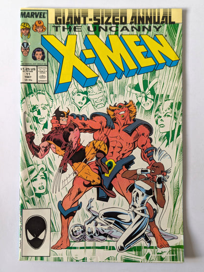 Uncanny X-Men Annual #11 Marvel Comic Book