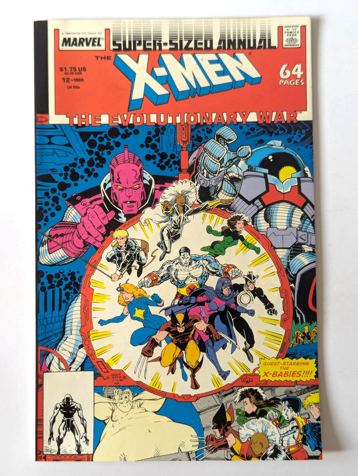 Uncanny X-Men Annual #12 Marvel Comic Book
