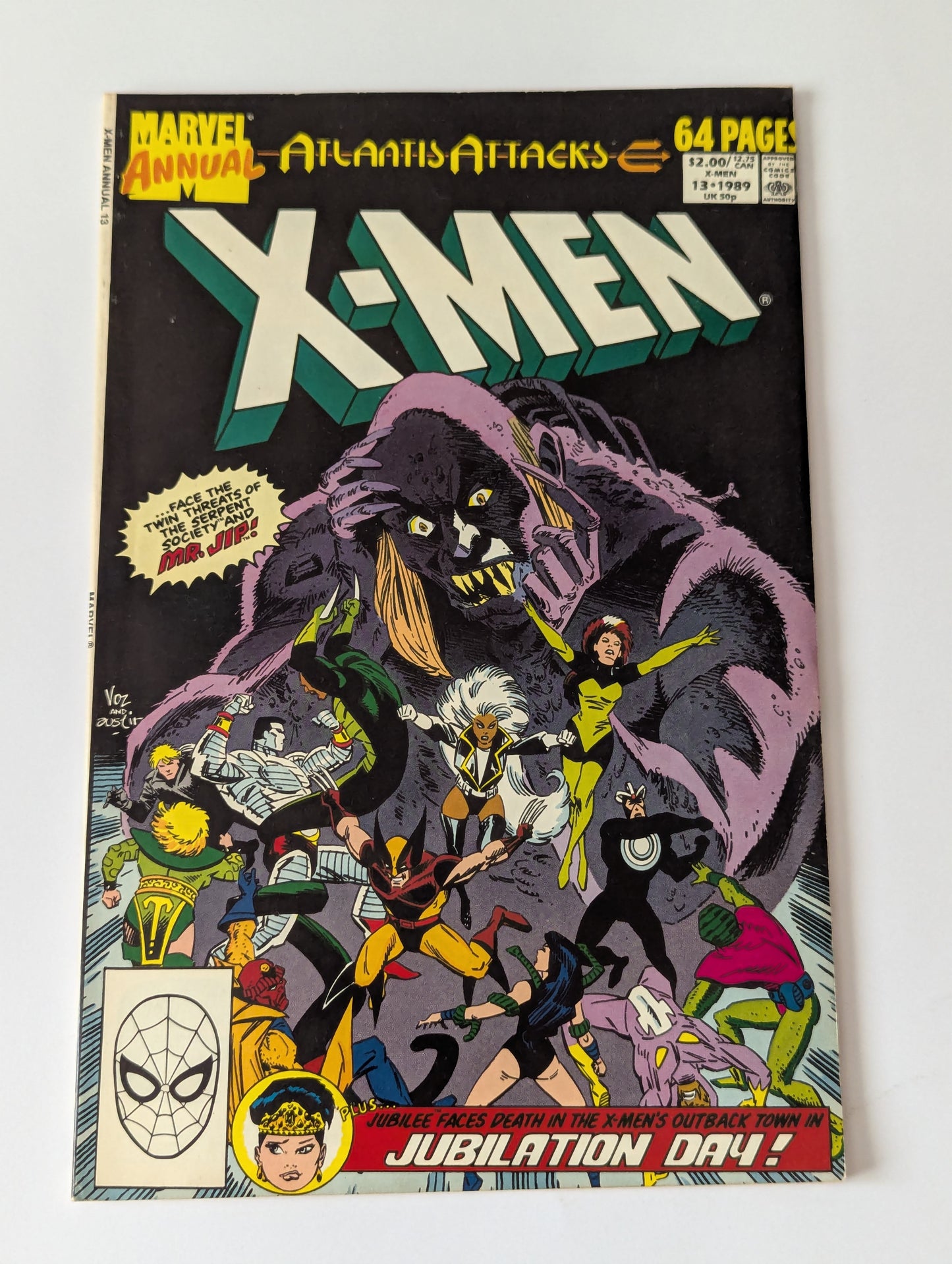 Uncanny X-Men Annual #13 Marvel Comic Book