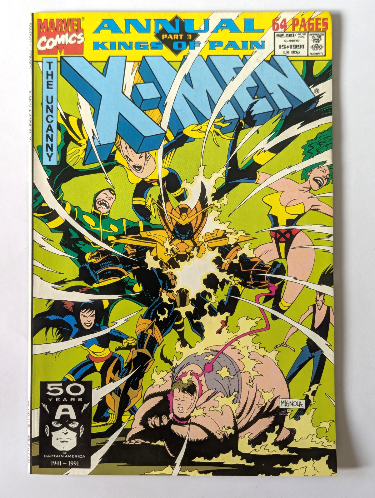 Uncanny X-Men Annual #15 Marvel Comic Book