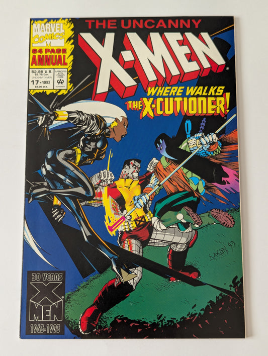 Uncanny X-Men Annual #17 Marvel Comic Book