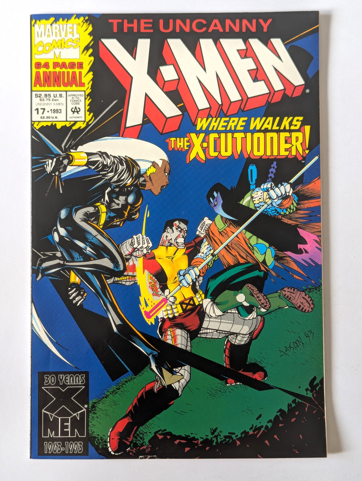 Uncanny X-Men Annual #17 Marvel Comic Book