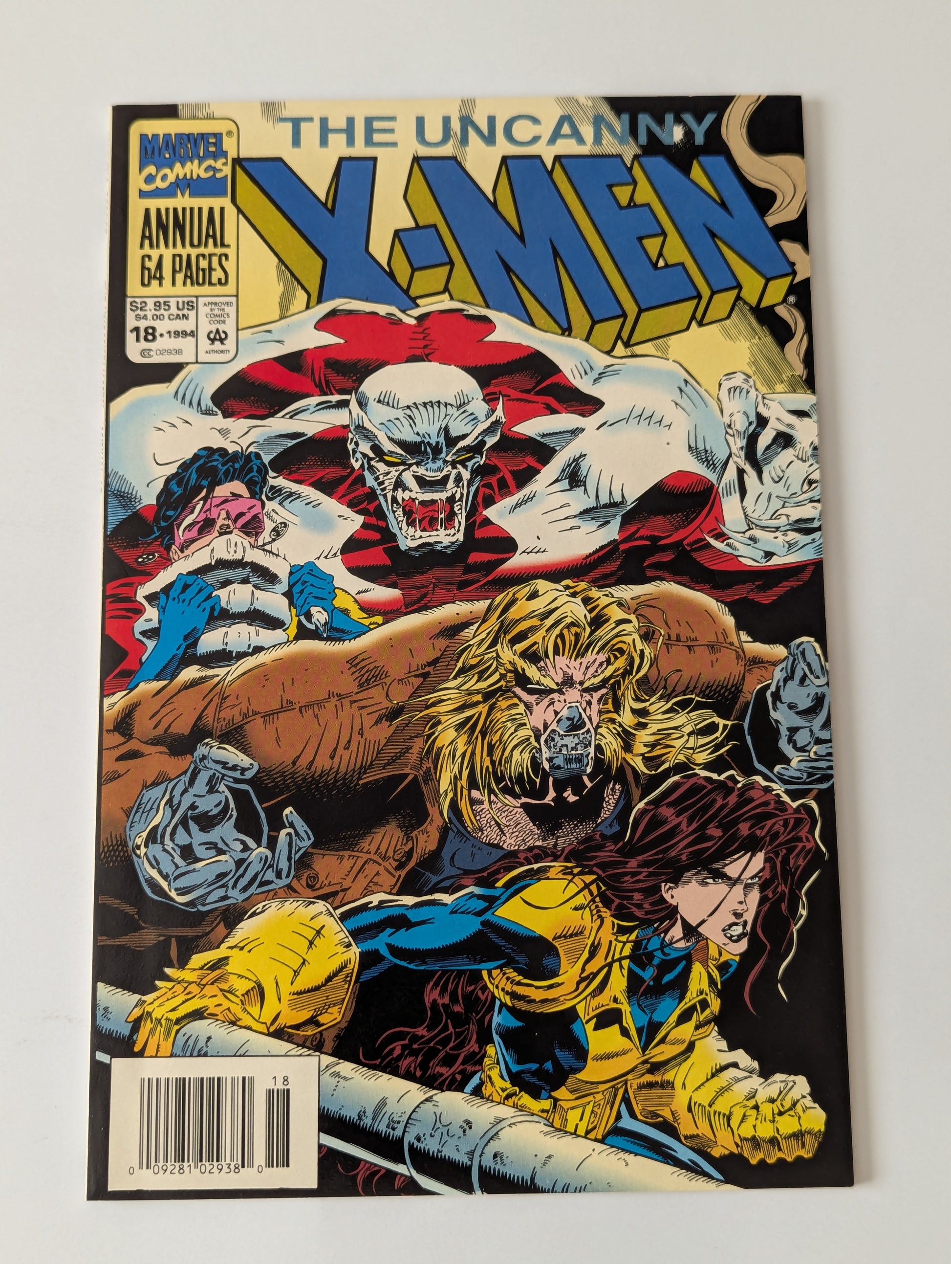 Uncanny X-Men Annual #18 Marvel Comic Book