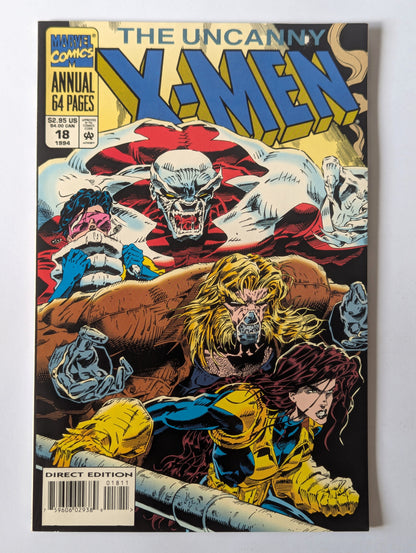 Uncanny X-Men Annual #18 Marvel Comic Book