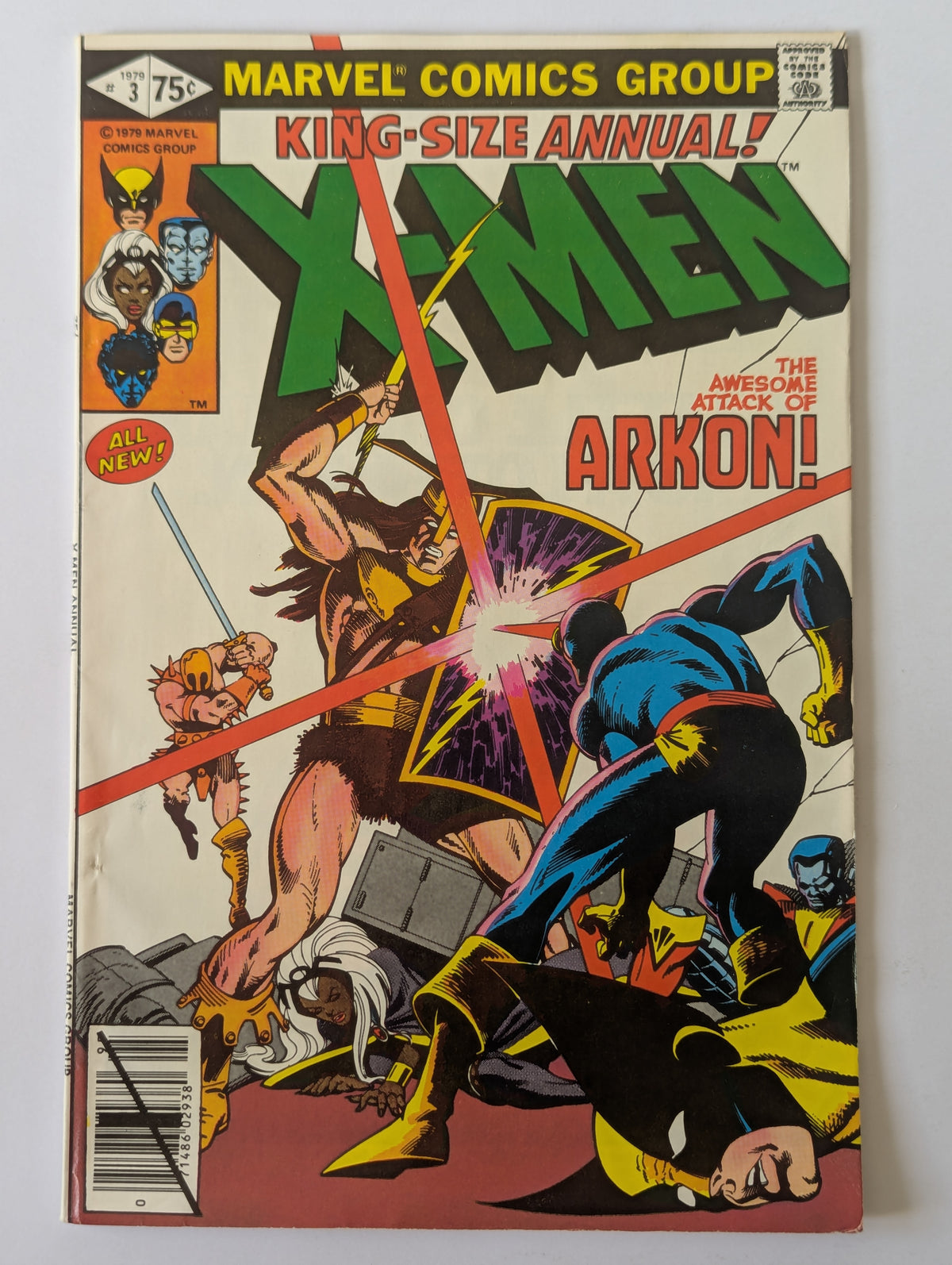 Uncanny X-Men Annual #3 Marvel Comic Book