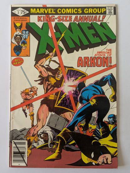 Uncanny X-Men Annual #3 Marvel Comic Book