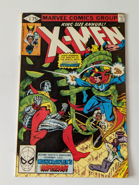 Uncanny X-Men Annual #4 Marvel Comic Book