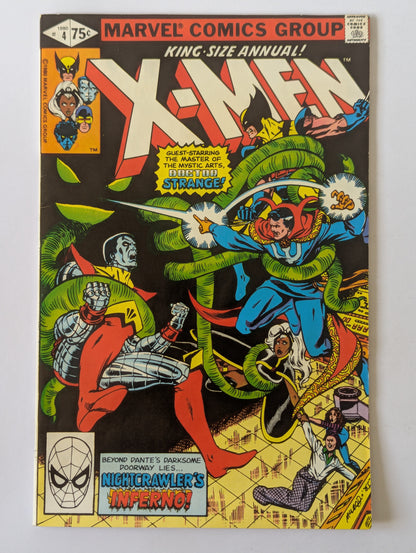 Uncanny X-Men Annual #4 Marvel Comic Book