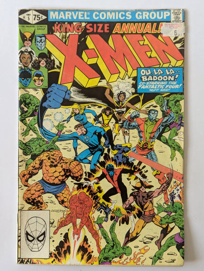 Uncanny X-Men Annual #5 (1963 Series)