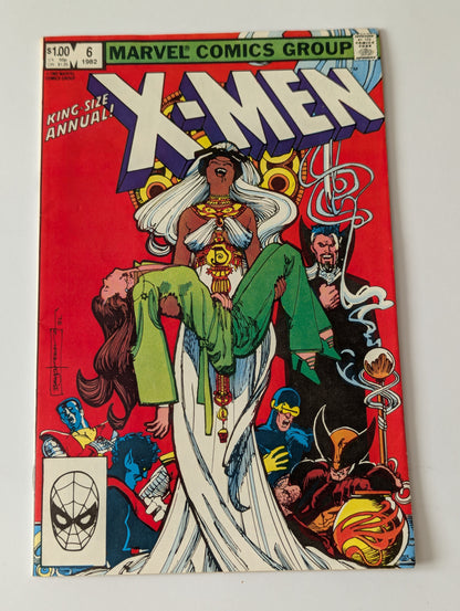 Uncanny X-Men Annual #6 Marvel Comic Book