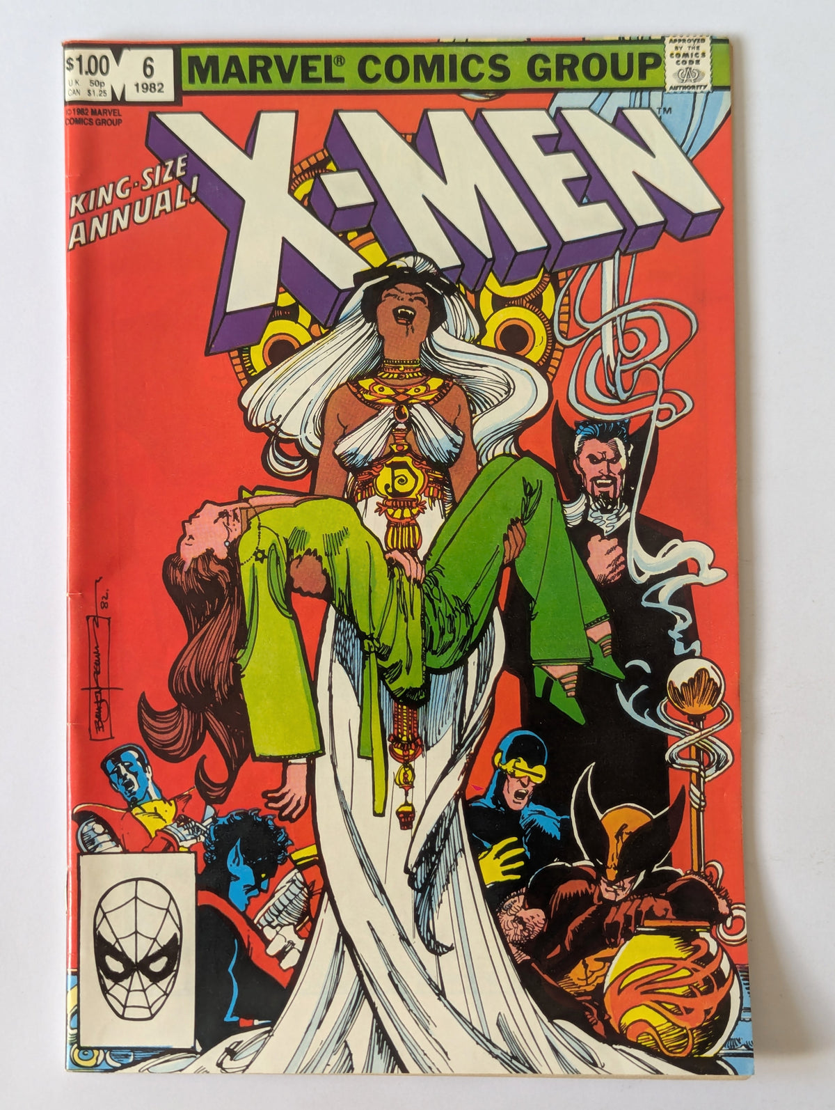 Uncanny X-Men Annual #6 Marvel Comic Book