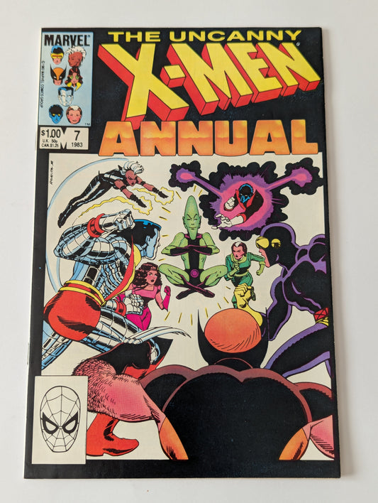 Uncanny X-Men Annual #7 Marvel Comic Book