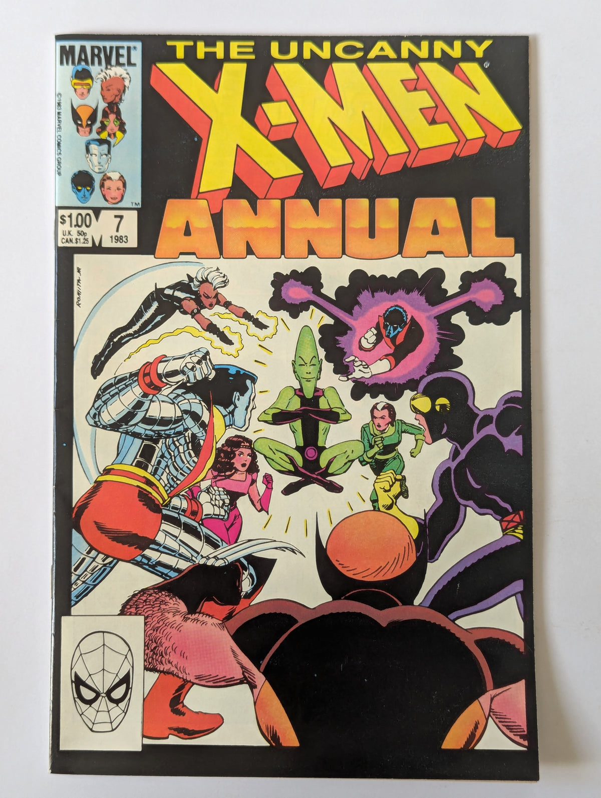 Uncanny X-Men Annual #7 Marvel Comic Book