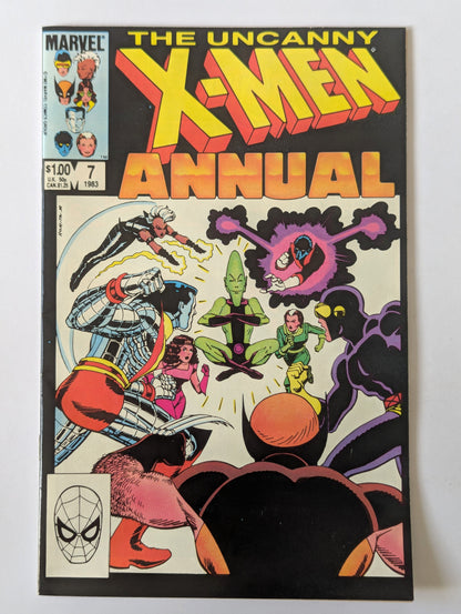 Uncanny X-Men Annual #7 Marvel Comic Book