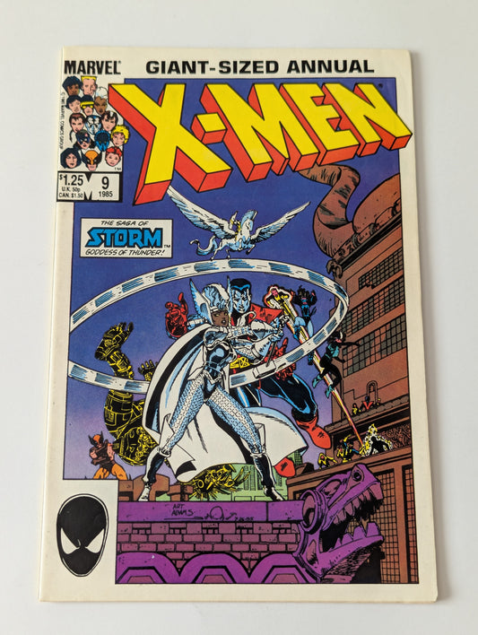 Uncanny X-Men Annual #9 Marvel Comic Book