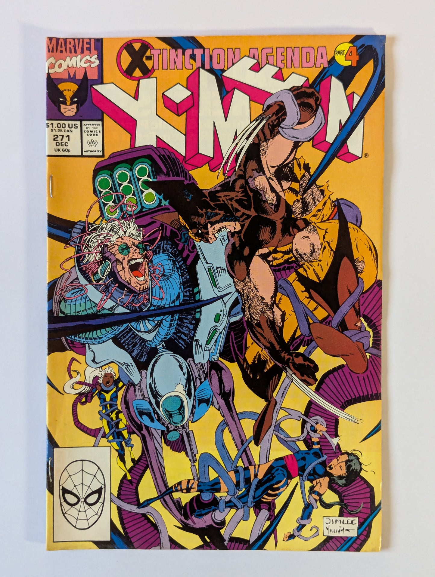 Uncanny X-Men #271 Marvel Comic Book