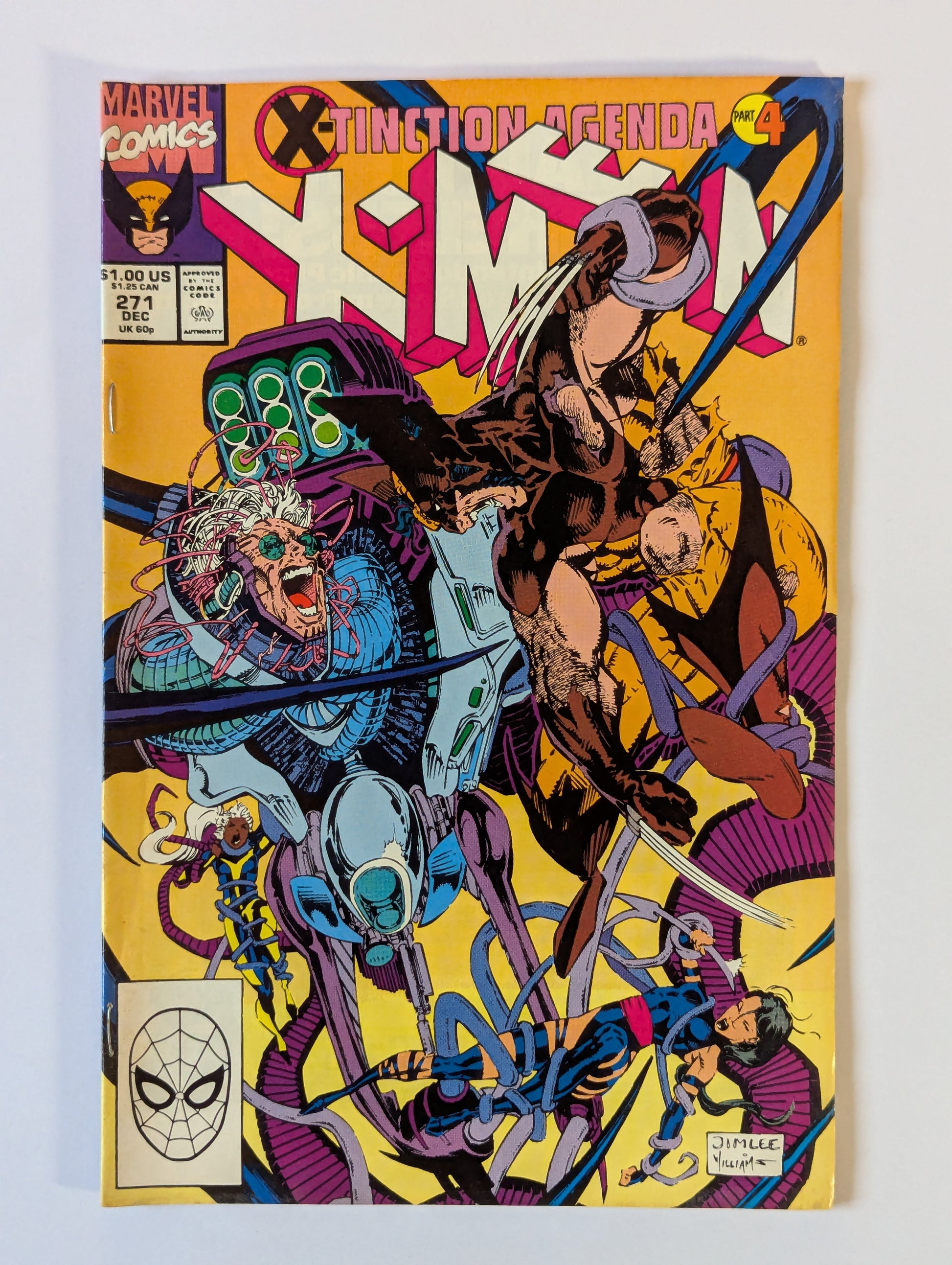 Uncanny X-Men #271 Marvel Comic Book