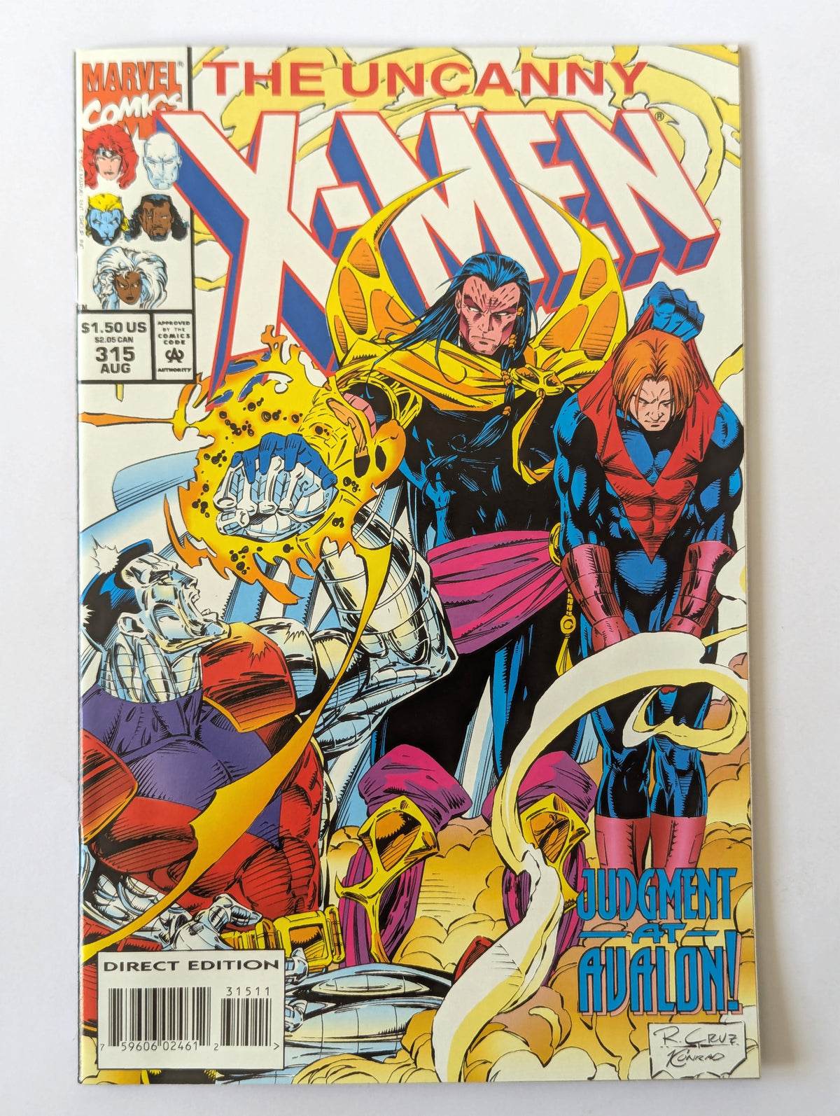 Uncanny X-Men #315 Marvel Comic Book
