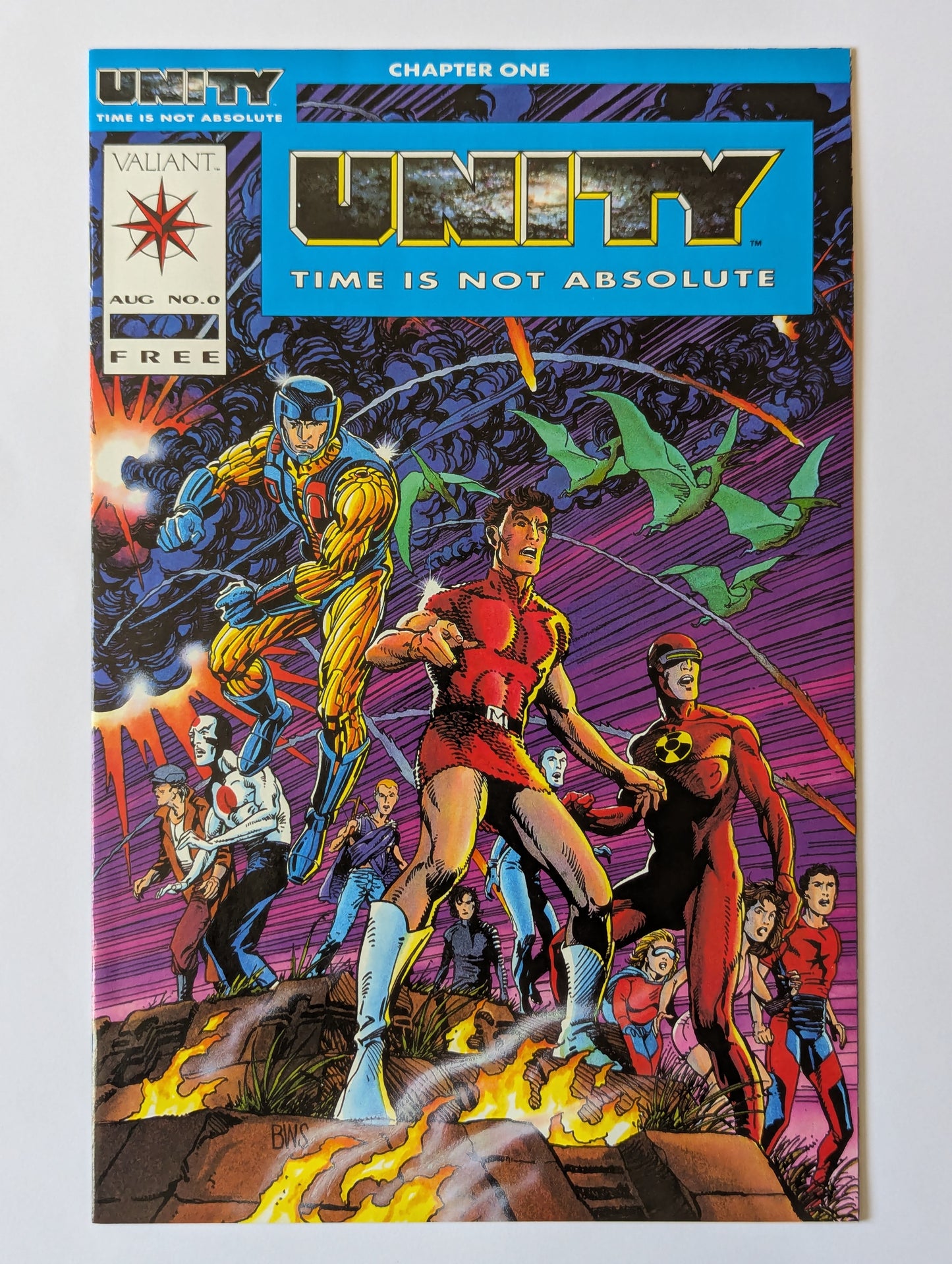 Unity #0 Valiant Comic Book