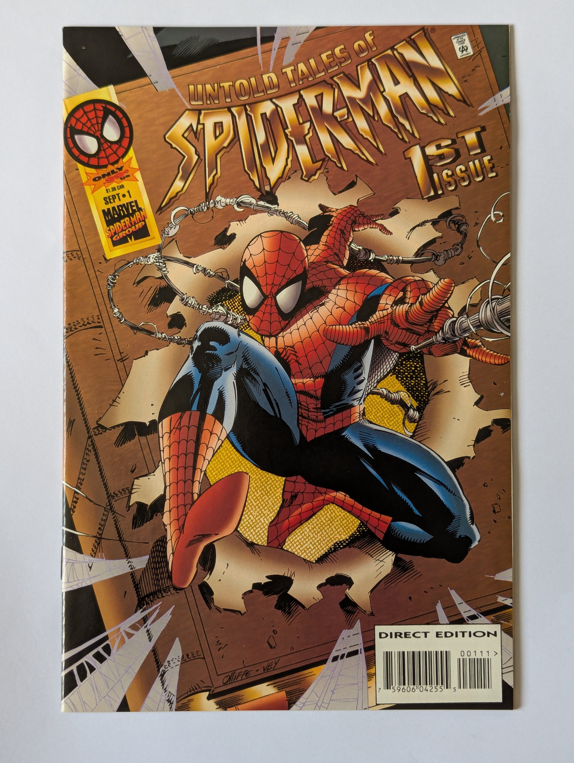 Untold Tales of Spider-Man #1 Marvel Comic Book