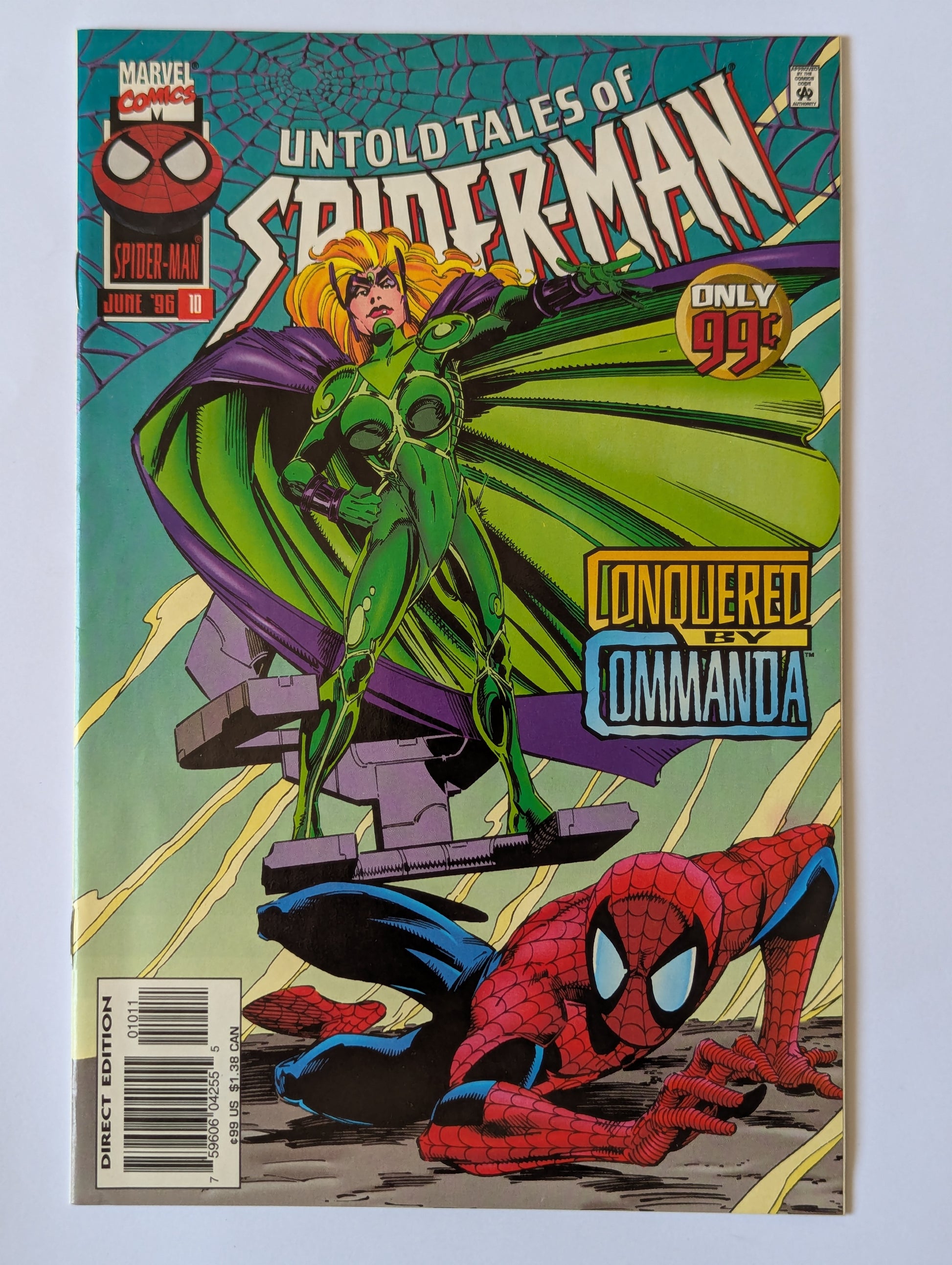 Untold Tales of Spider-Man #10 Marvel Comic Book