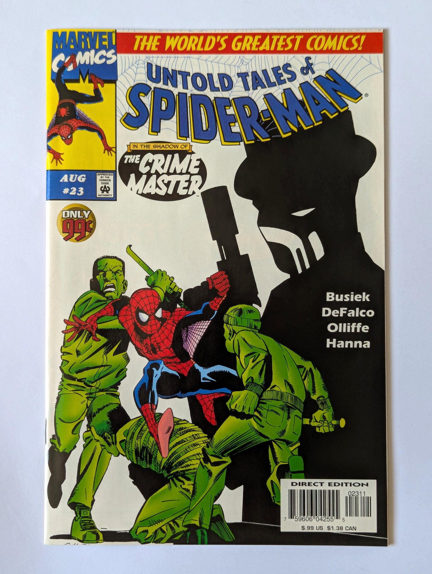 Untold Tales of Spider-Man #23 Marvel Comic Book