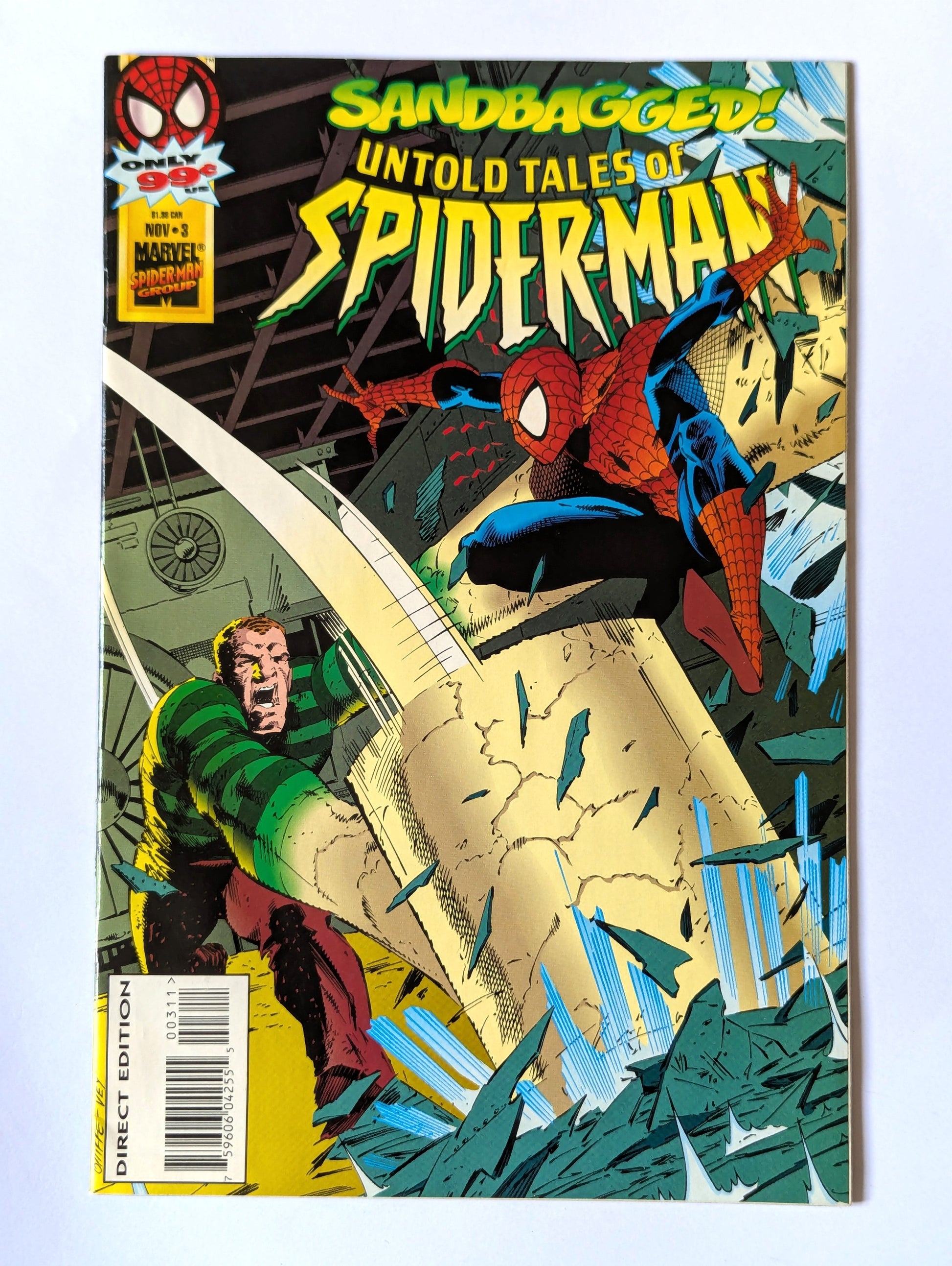 Untold Tales of Spider-Man #3 Marvel Comic Book