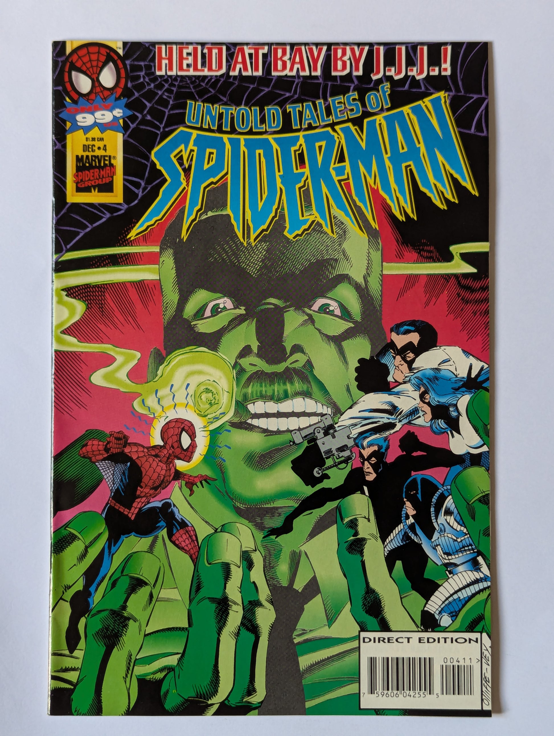 Untold Tales of Spider-Man #4 Marvel Comic Book