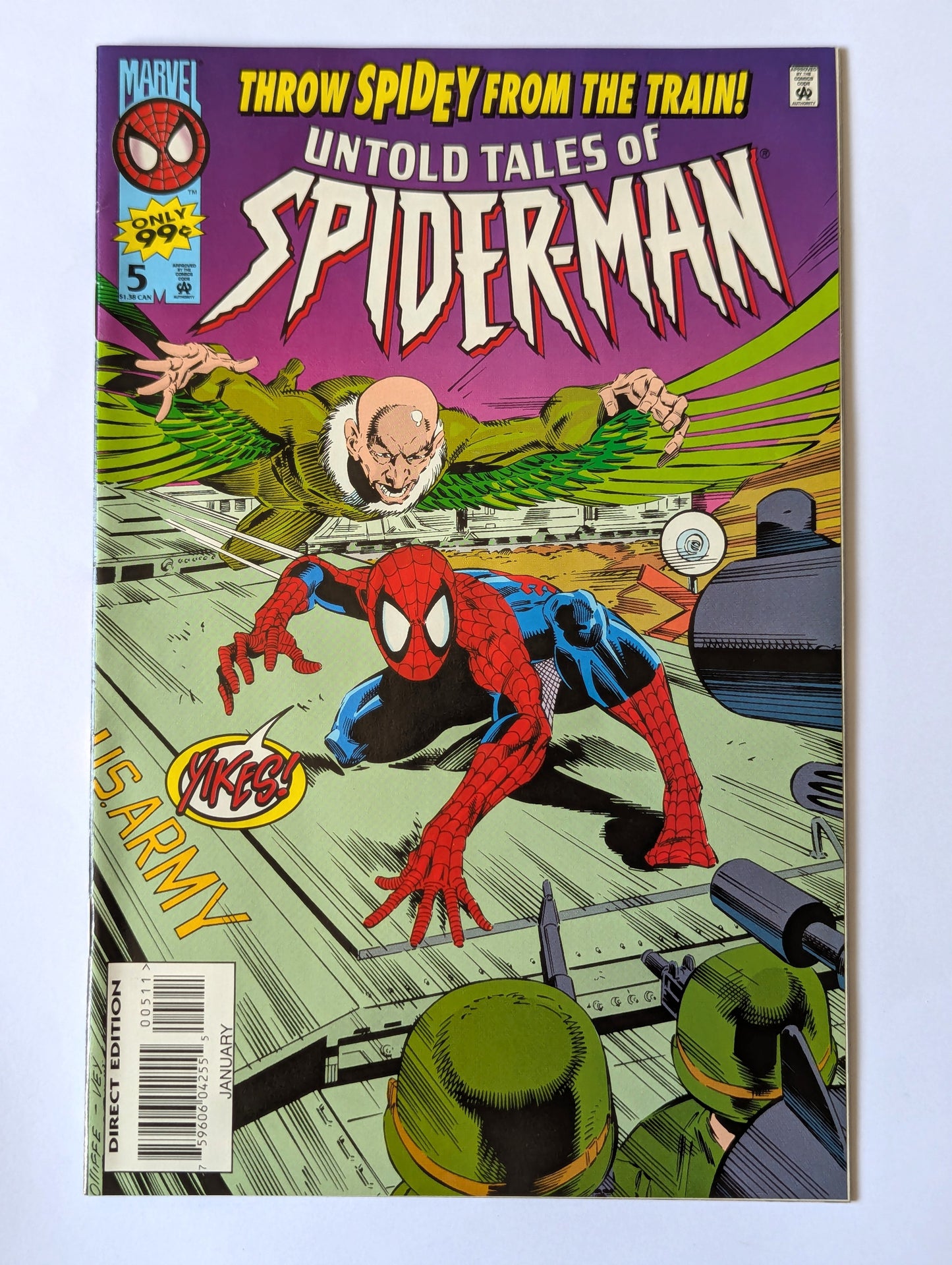 Untold Tales of Spider-Man #5 Marvel Comic Book