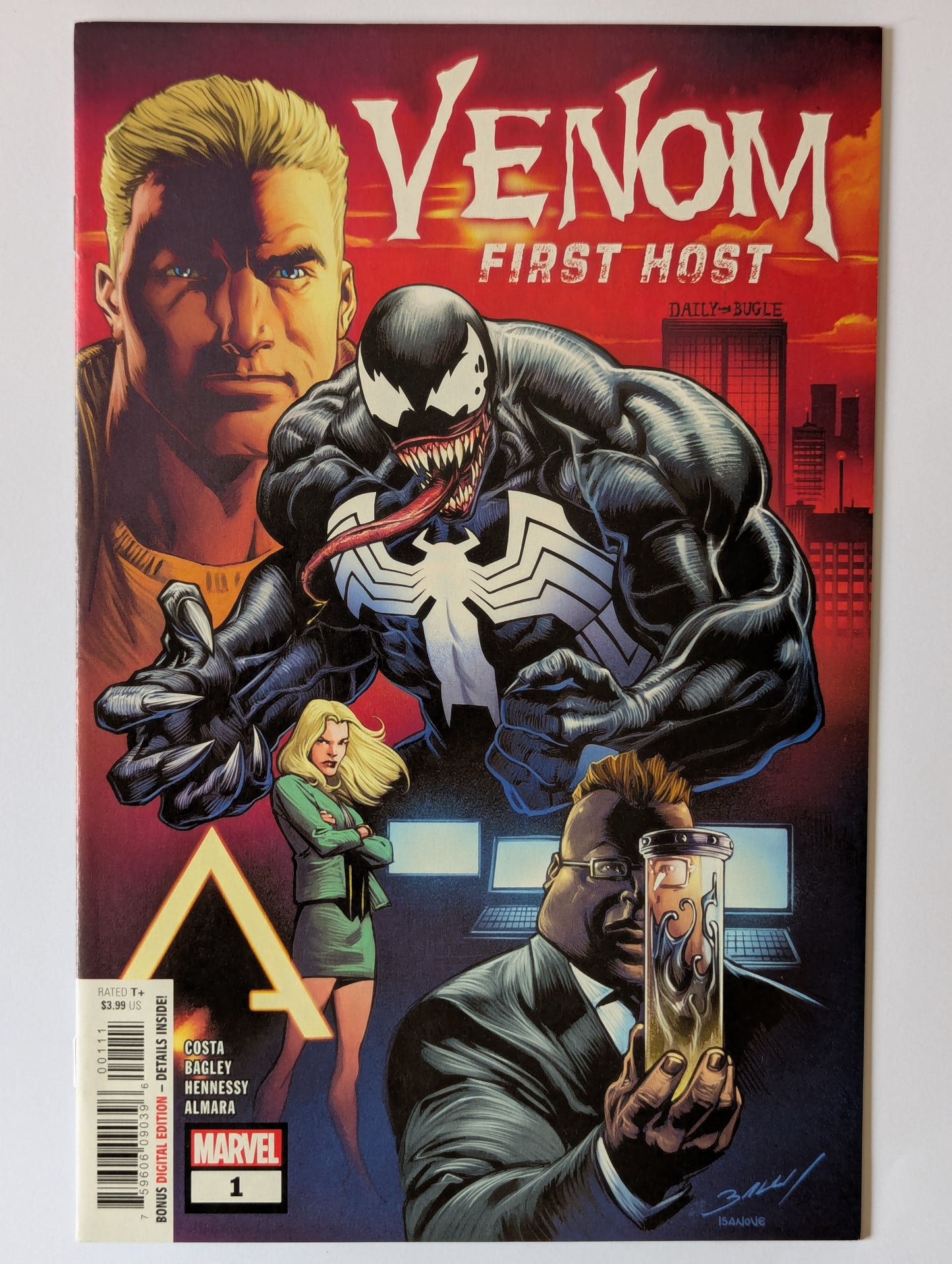 Venom First Host #1 Marvel Comic Book