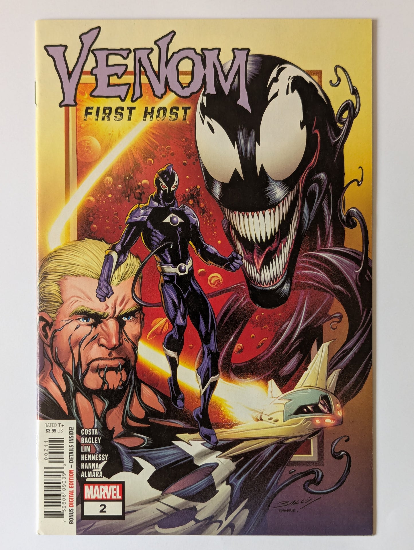 Venom First Host #2 Marvel Comic Book