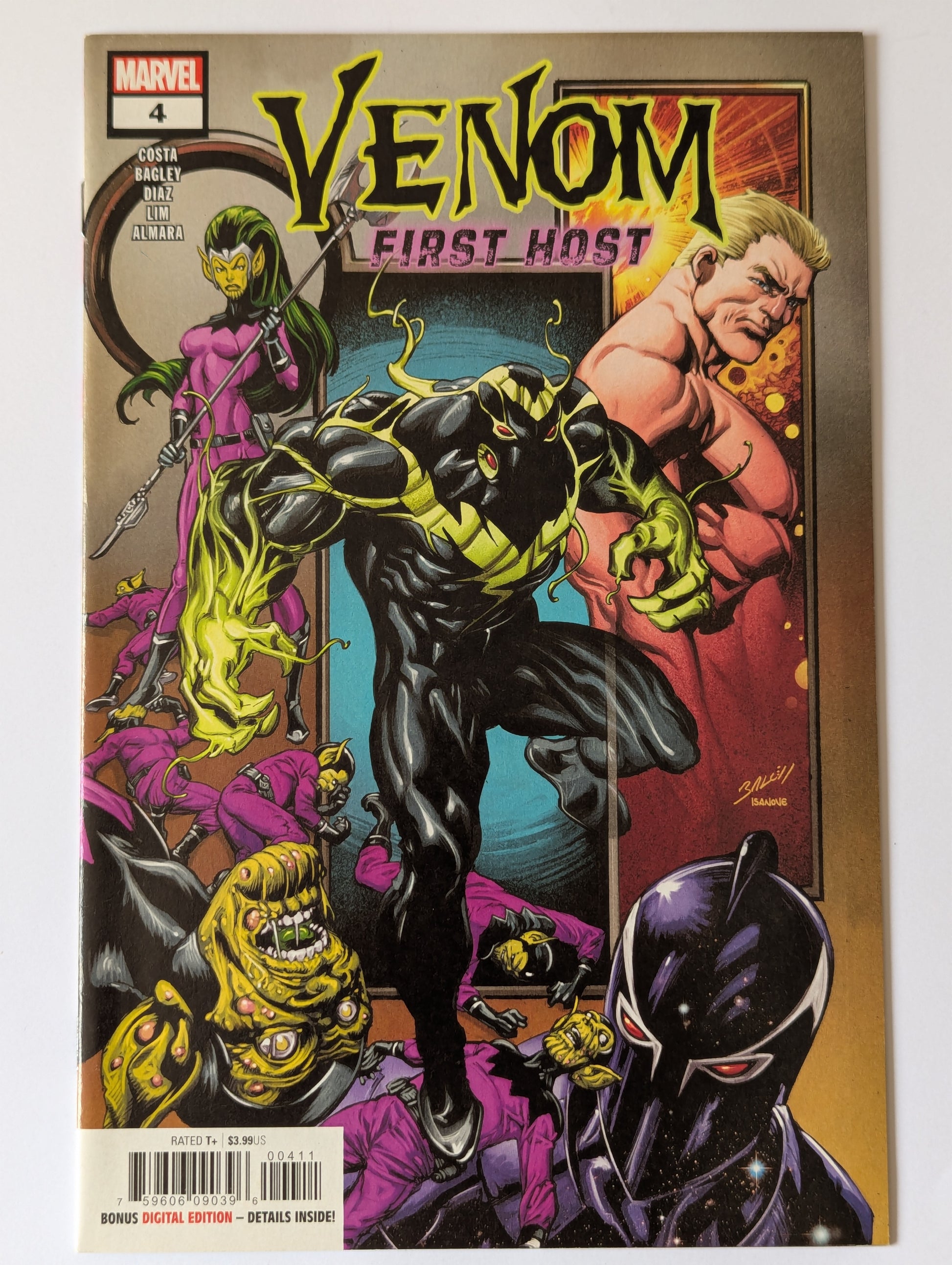 Venom First Host #4 Marvel Comic Book