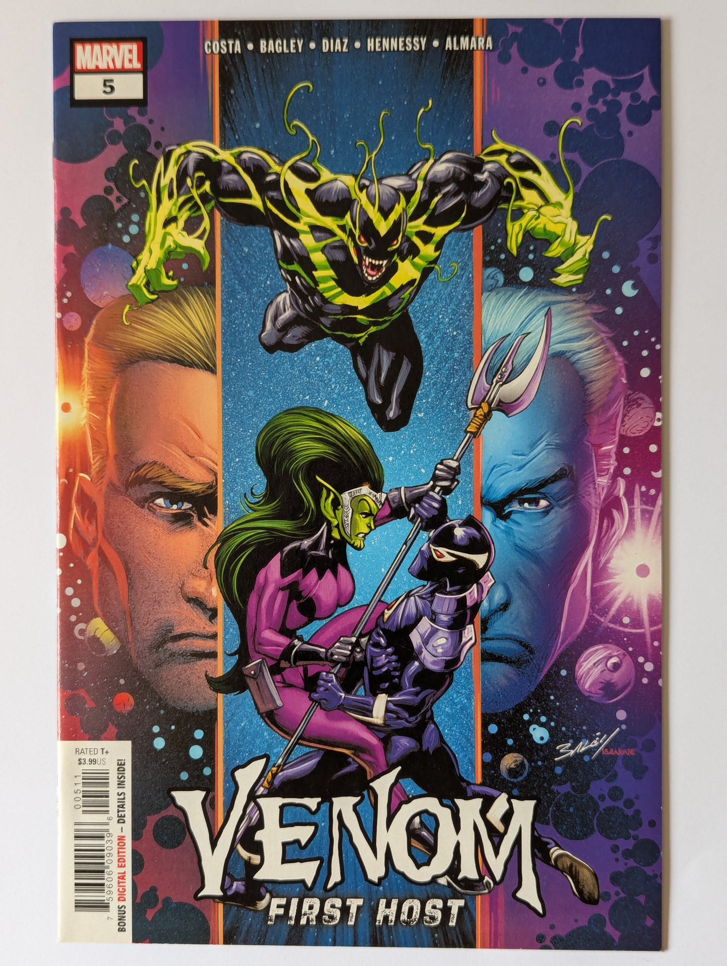 Venom First Host #5 Marvel Comic Book