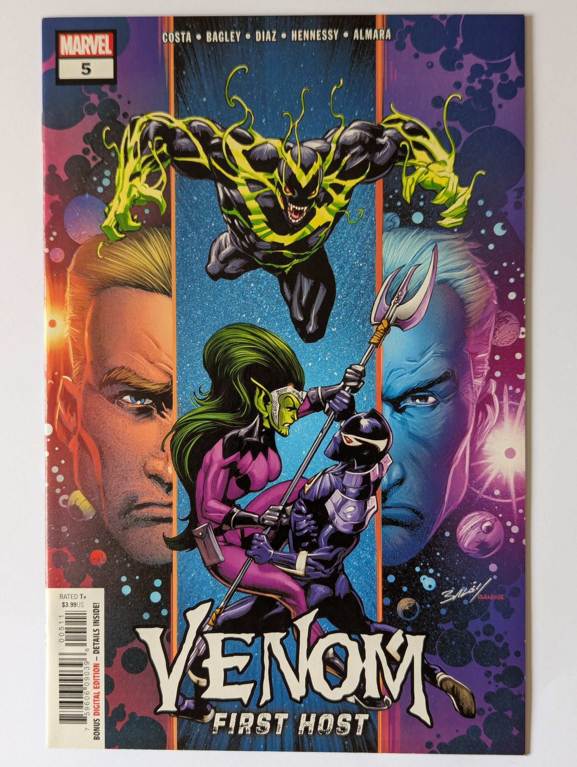 Venom First Host #5 Marvel Comic Book