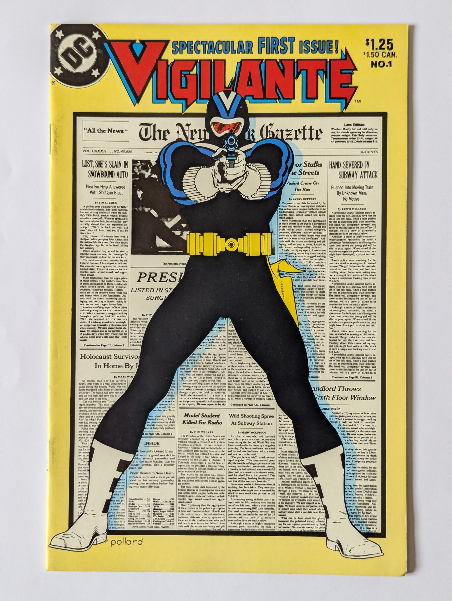 Vigilante #1 DC Comic Book
